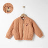 Mini Fashion™ - Katoenen Winterjas met Borduursel