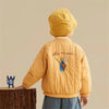 Mini Fashion™ - Katoenen Winterjas met Borduursel