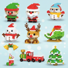 HolidayBlocks – Vrolijk & Decoratief – Kerst Mini Bouwstenen