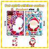 Christmas Stickerset™ - Speelse Winterwonderen - Stickervel Kerst