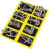 Metal Puzzle Ring Set™ - Metalen puzzelpret - Puzzelring