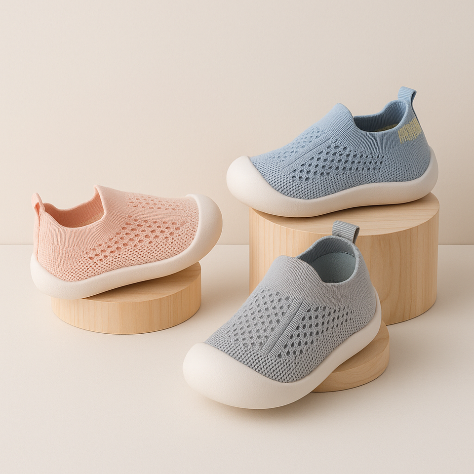 HappyFeet Comfy™ - Stevige antislipzool - Kinder Sneakers