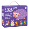 Woods™ - Fijne Motoriek & Creatief - 6-in-1 Puzzel