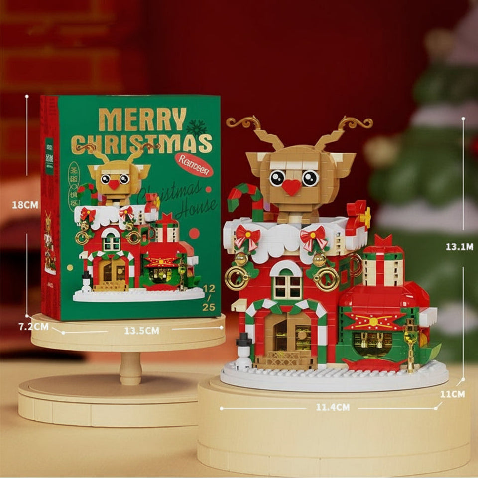 HolidayBlocks – Vrolijk & Decoratief – Kerst Mini Bouwstenen