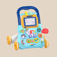 BabyWalker – Leren & Spelen – Loopwagen met Activiteitenpaneel