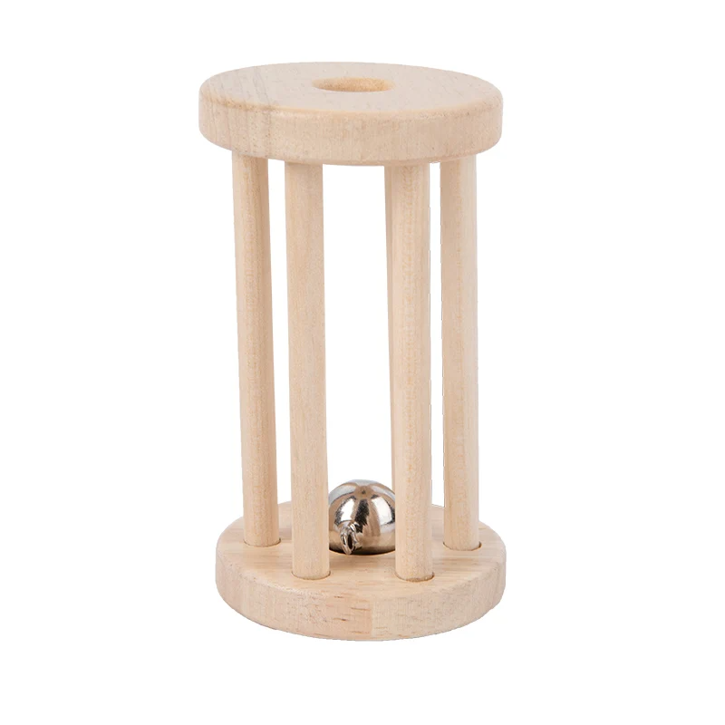 Music Rattle™ – Vrolijke Rolkooi – Houten Rammel Speelgoed