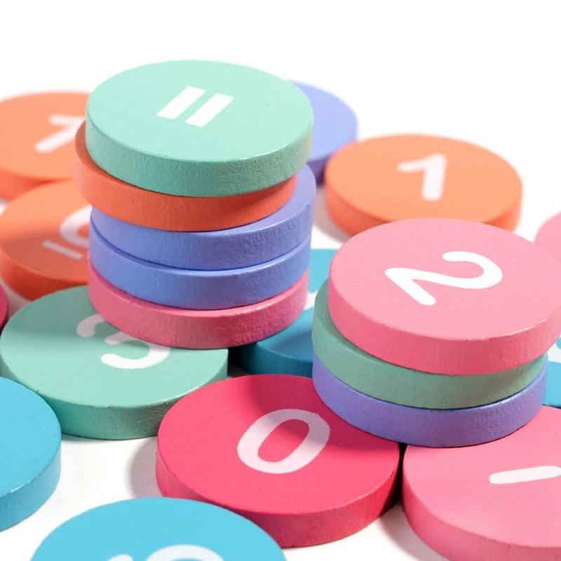 Woods™ - Maak Rekenen eenvoudig - Reken Speelset voor Kinderen