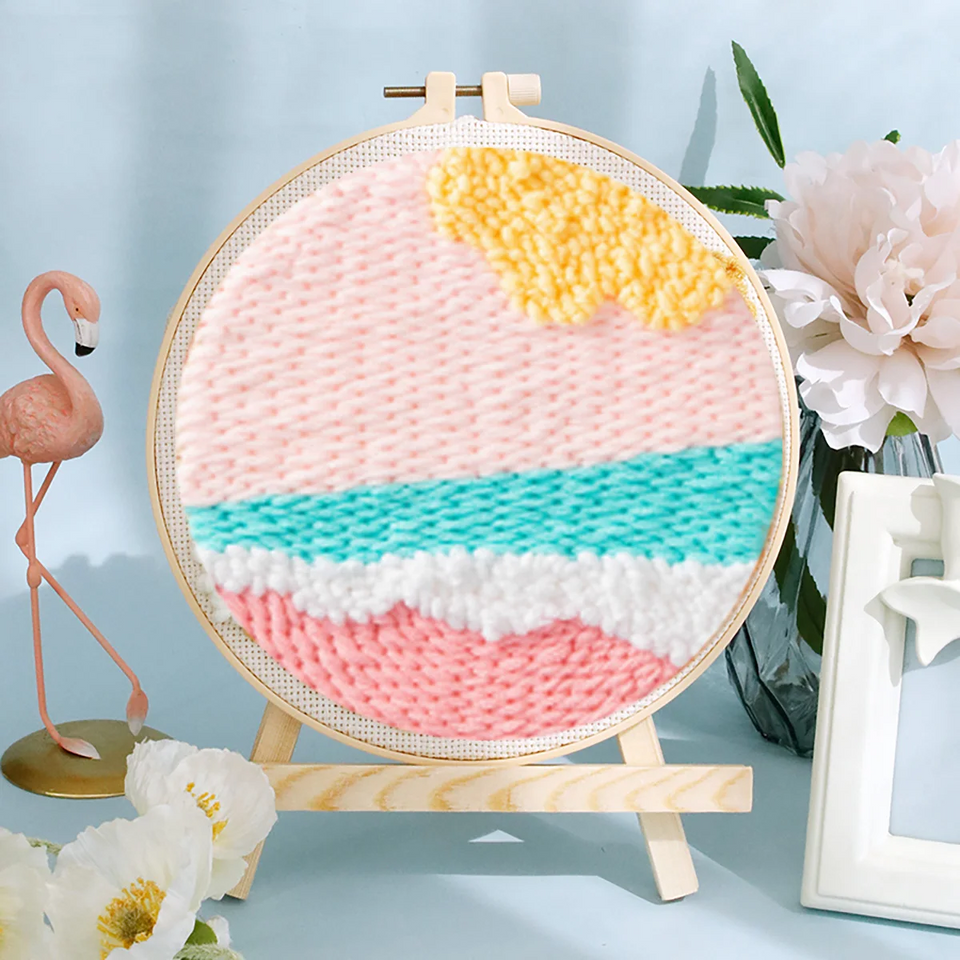 SoftLoop – Zacht & Creatief – DIY Punch Needle Thuisdecor Set