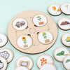 Woods™ - Leer de levenscyclus ontdekken! - Houten puzzel