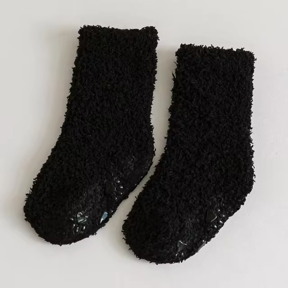 SnuggleBoo – Warm & Zacht – Fleece Babysokken