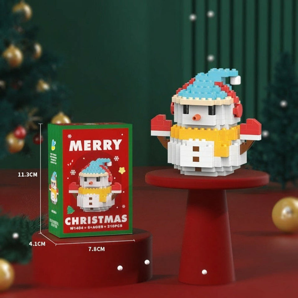 HolidayBlocks – Vrolijk & Decoratief – Kerst Mini Bouwstenen