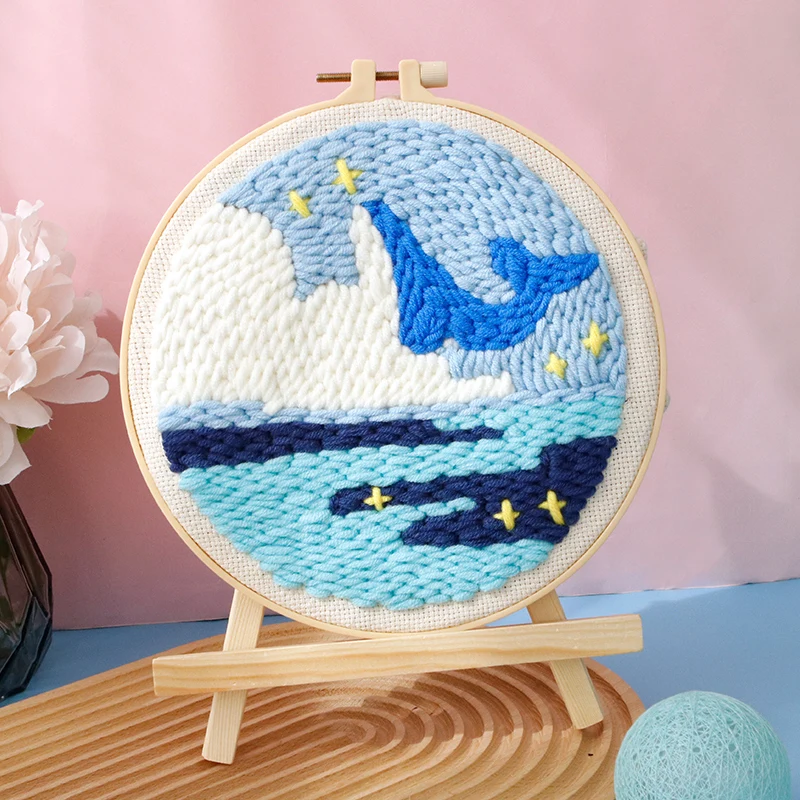 SoftLoop – Zacht & Creatief – DIY Punch Needle Thuisdecor Set