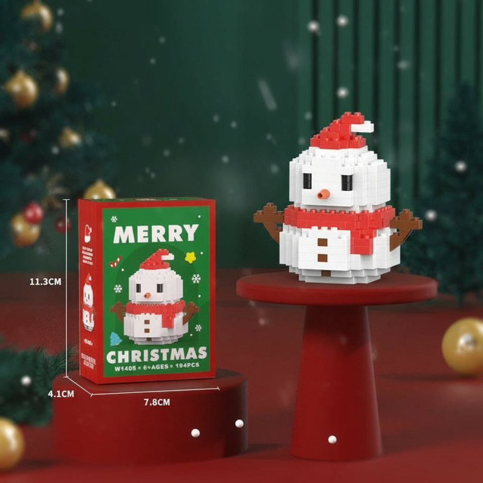HolidayBlocks – Vrolijk & Decoratief – Kerst Mini Bouwstenen