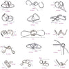 Metal Puzzle Ring Set™ - Metalen puzzelpret - Puzzelring