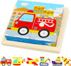 CubePuzzle – Leuk & Educatief – 3D Houten Blokken Puzzel