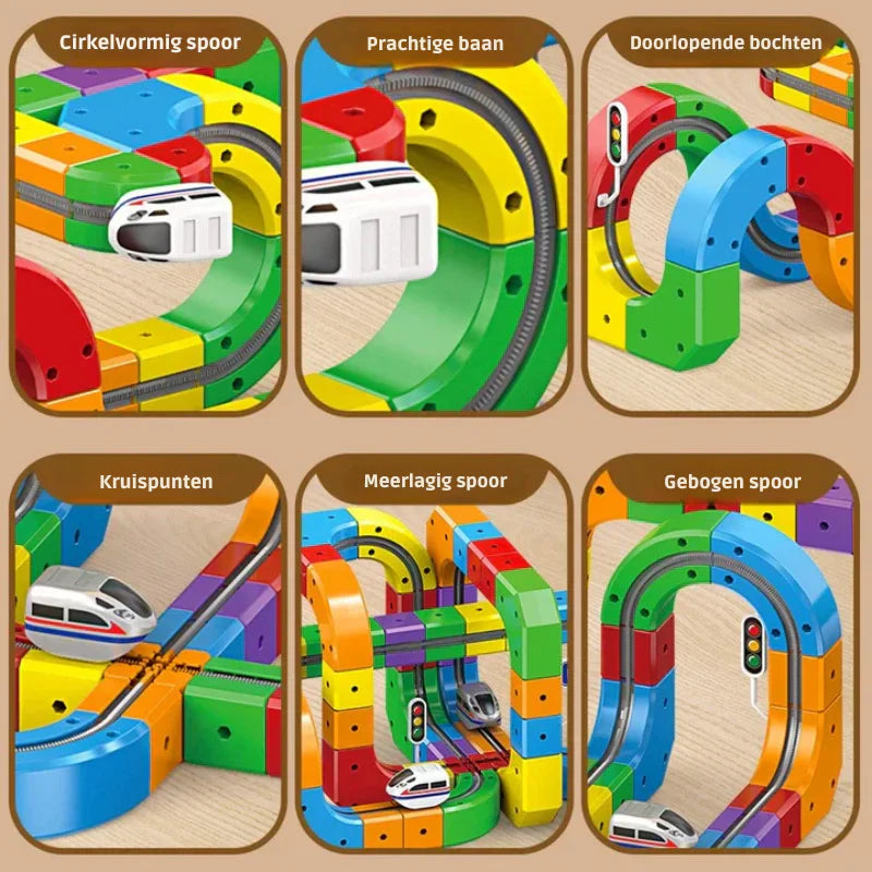 DIY Cube Track - Creatief & Actief – Creatieve DIY-Treinbaan