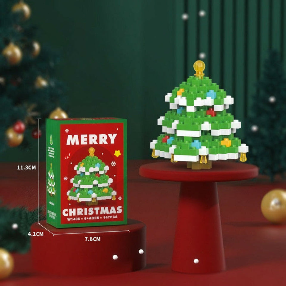 HolidayBlocks – Vrolijk & Decoratief – Kerst Mini Bouwstenen