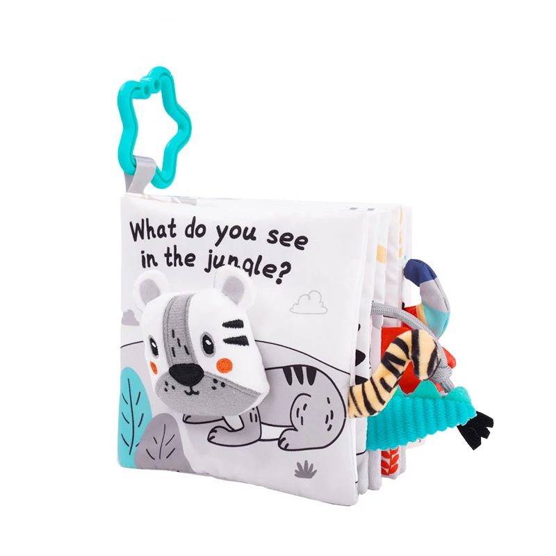 Soft Sensory Book – Voelen & Ontdekken – Baby Boekje