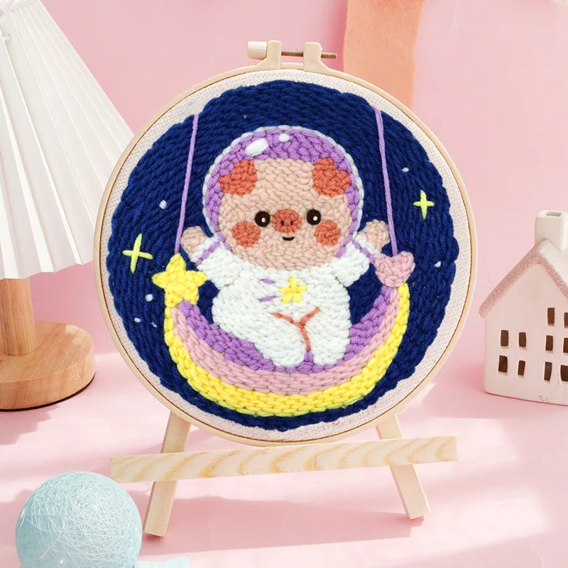 SoftLoop – Zacht & Creatief – DIY Punch Needle Thuisdecor Set