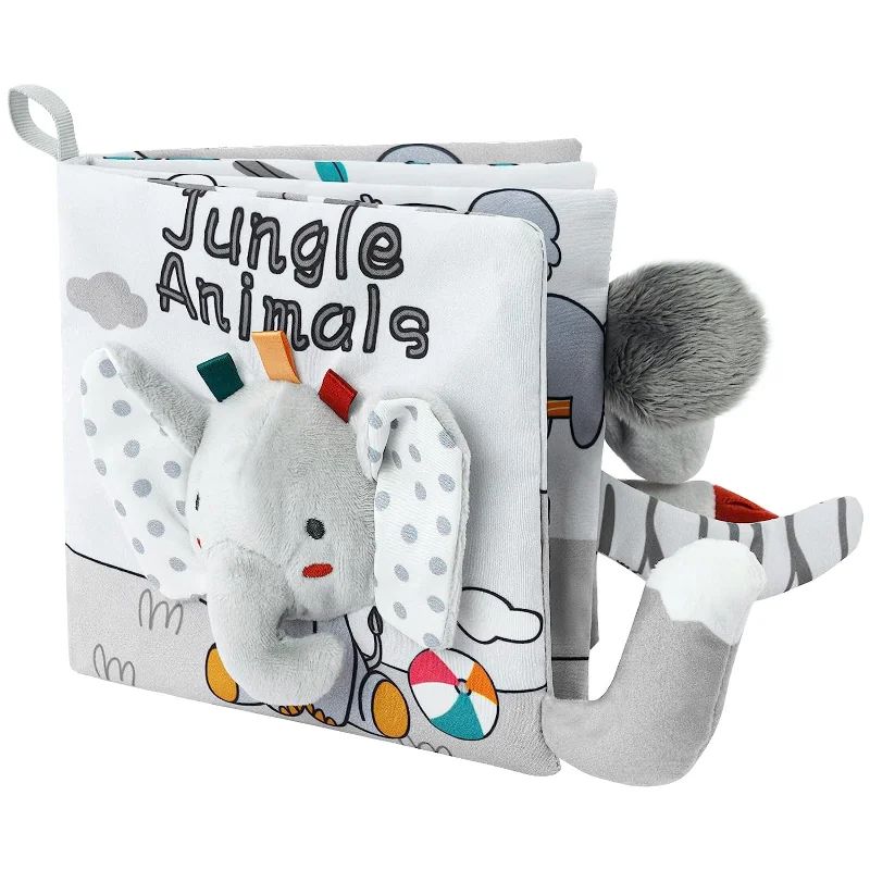 Soft Sensory Book – Voelen & Ontdekken – Baby Boekje