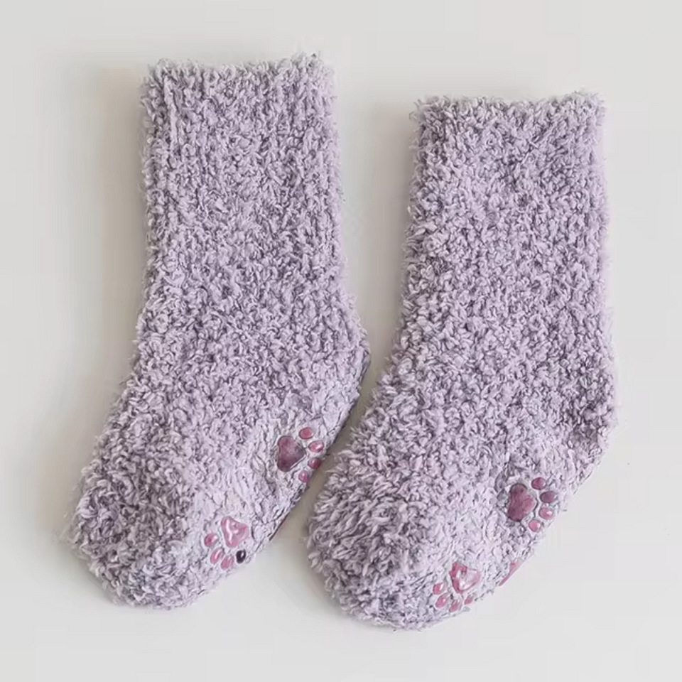 SnuggleBoo – Warm & Zacht – Fleece Babysokken