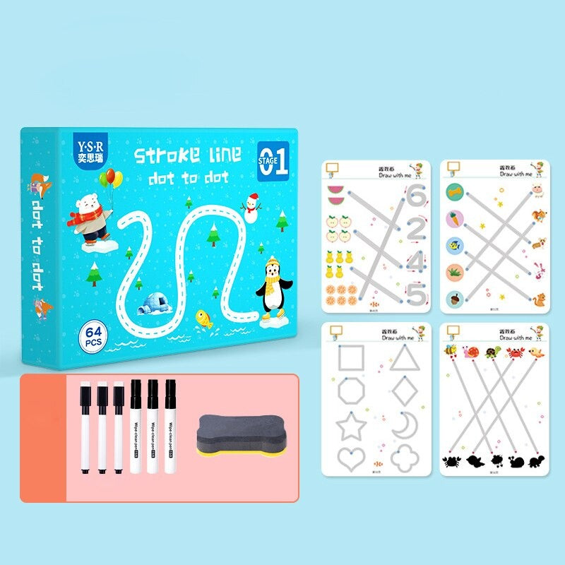 Line Book™ | De eerste kennismaking met schrijven - Schrijfboek