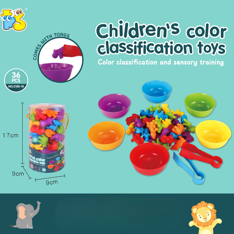 Rainbow Teddy Bears Toys™ - Educatief & Creatief - Regenboog Telberen