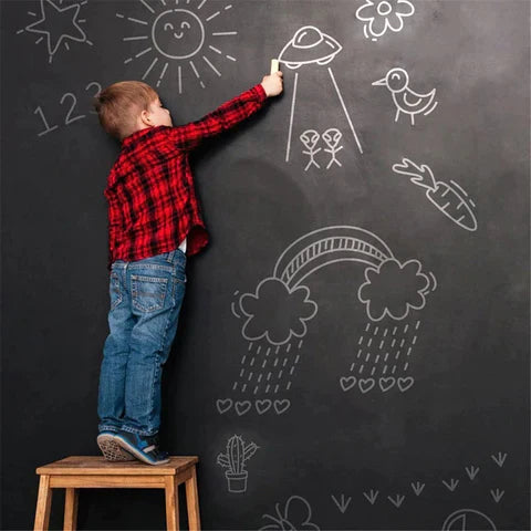 ChalkWall™ - Multifunctioneel krijtbord! - Muursticker