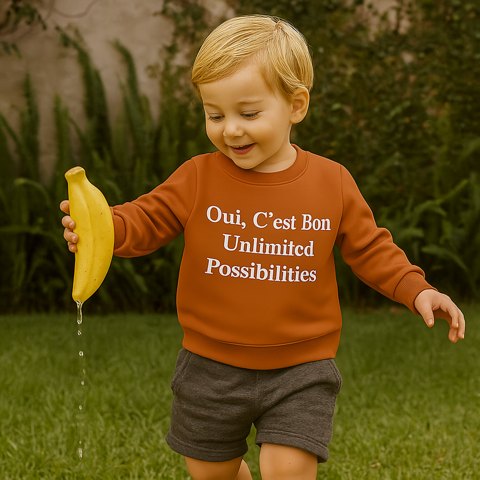 Mini Fashion™ - "Oui, C'est bon." - Sweater