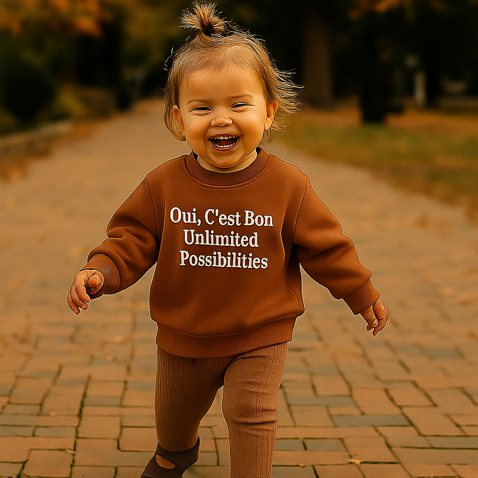 Mini Fashion™ - "Oui, C'est bon." - Sweater