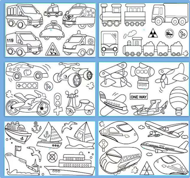 ColoringPaper™ - Laat de creativiteit in je kleine los! - XXL Kleurplaat