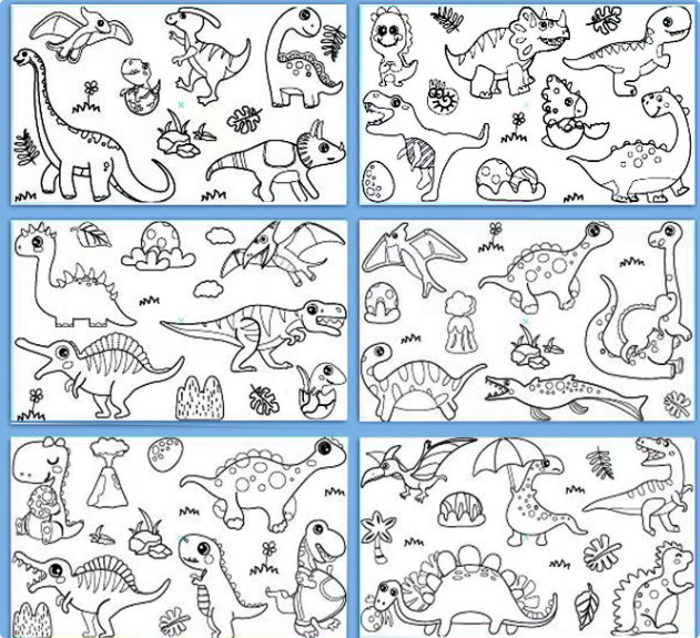 ColoringPaper™ - Laat de creativiteit in je kleine los! - XXL Kleurplaat