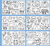 ColoringPaper™ - Laat de creativiteit in je kleine los! - XXL Kleurplaat