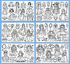 ColoringPaper™ - Laat de creativiteit in je kleine los! - XXL Kleurplaat