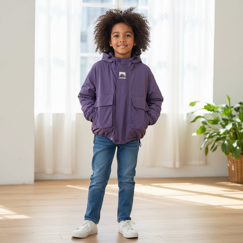 LiloWear – Winddicht & Waterafstotend – Kinder Windjas met Capuchon