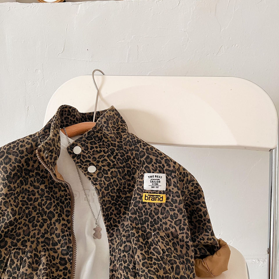 Mini Fashion – Stoer & Comfortabel – Luipaardprint Jas