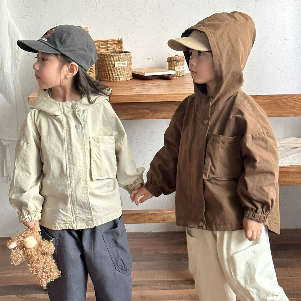 CozyShield – Winddicht & Comfortabel – Kinder Parka