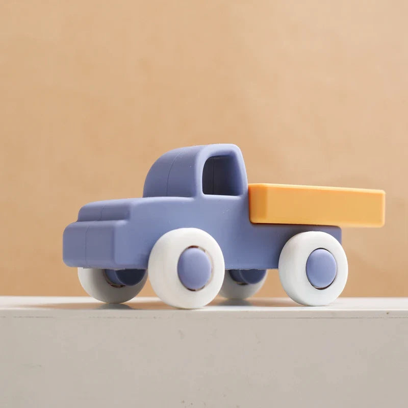 Mini Motion™ – Rollen & Bijten – Silicone Voertuig Speelgoed