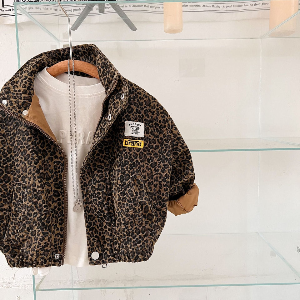 Mini Fashion – Stoer & Comfortabel – Luipaardprint Jas