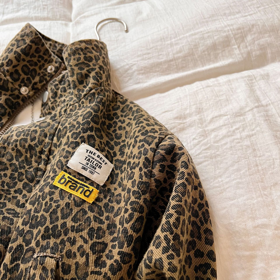 Mini Fashion – Stoer & Comfortabel – Luipaardprint Jas