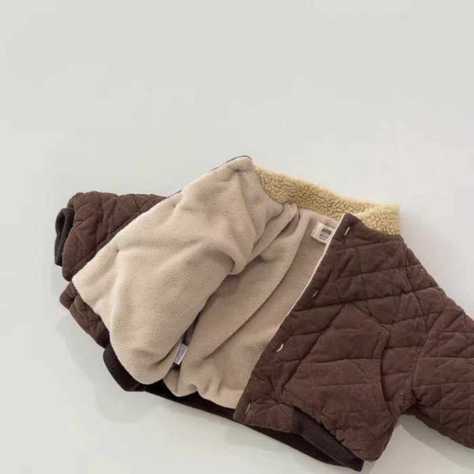 LittleWanderer – Warm & Stijlvol – Gewatteerde Kinderjas