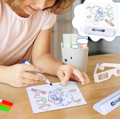 Magic Drawing Board™ - Gloeiende kunst - Lichtgevend 3D tekenbord
