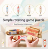 Woods™ - Draai & Leer - Roterende Peuter Puzzel