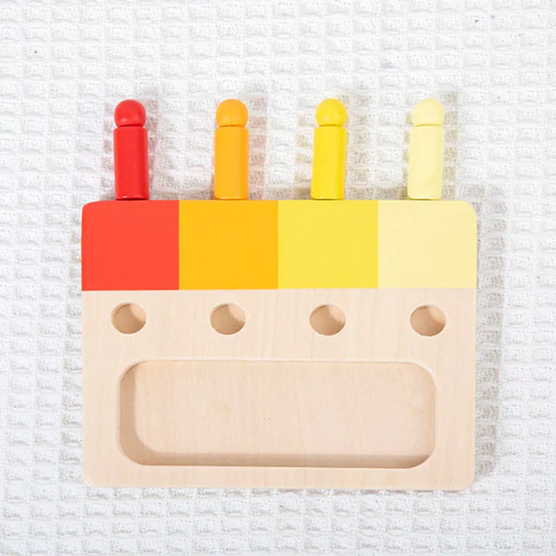 Woods™ - Kleurrijk Montessori - Leerplezier-bord