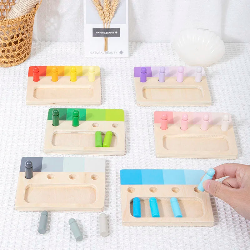 Woods™ - Kleurrijk Montessori - Leerplezier-bord