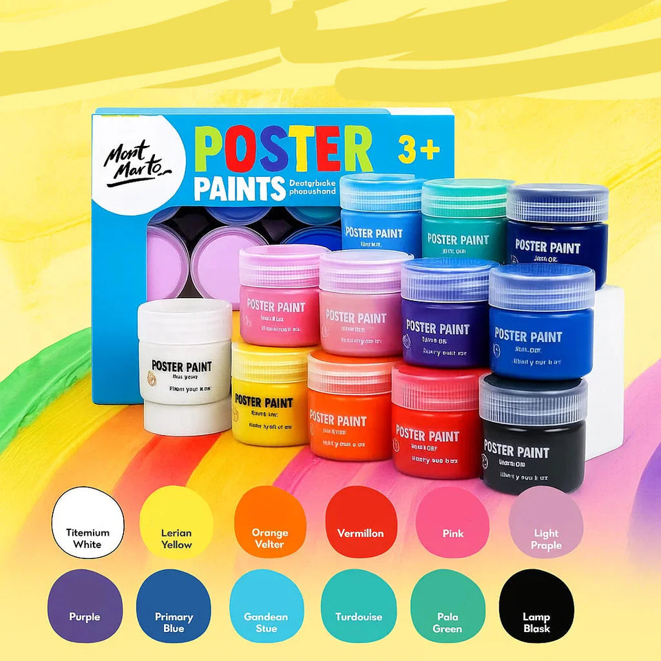 PaintJoy – Kleurrijk en Creatief – Vingerverf- en gouacheset