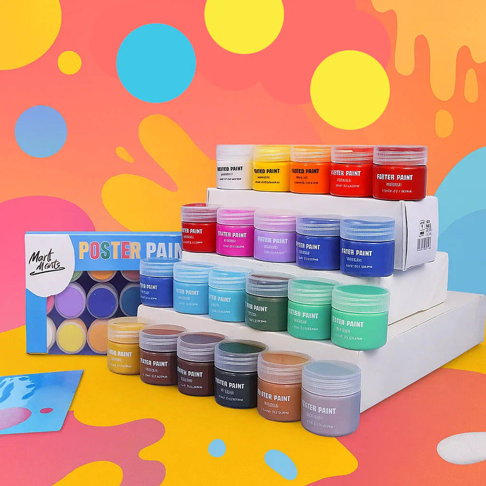 PaintJoy – Kleurrijk en Creatief – Vingerverf- en gouacheset