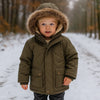 CozyTrend – Elegant & Warm – Parka Winterjas met Bontkraag