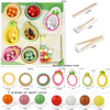 Toddler Clips™ - Fruit & Vorm Match - Sorteerspel