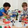 Woods – Stijlvol & Educatief – Houten Openbaar Vervoer Speelset